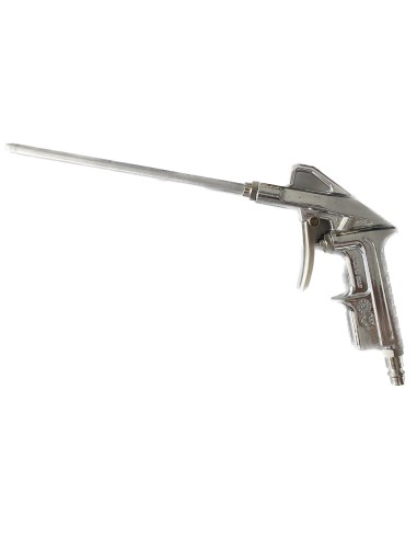 1 - Pistola aria compressa canna lunga 180 mm per compressore