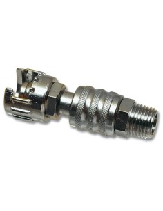 Rubinetto con dado fresato a corsoio per compressore 1/4