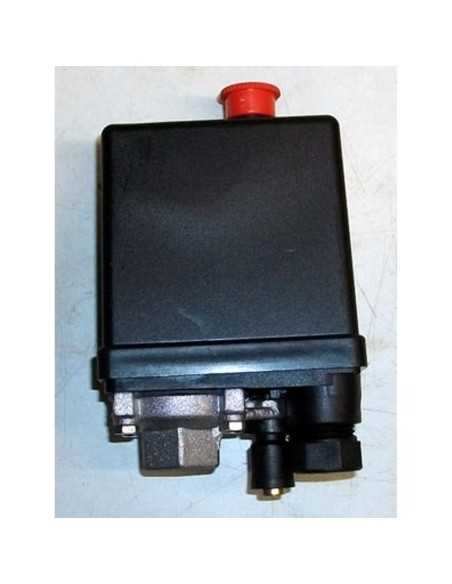 1 - Pressostato bipolare monofase 4 vie con pulsante aria compressa compressore