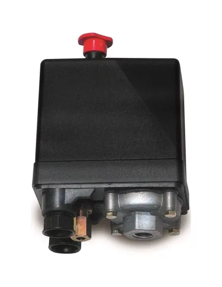 1 - Pressostato tripolare trifase 1 via con interruttore aria compressa compressore