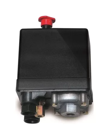 1 - Pressostato tripolare trifase 4 vie con interruttore aria compressa compressore