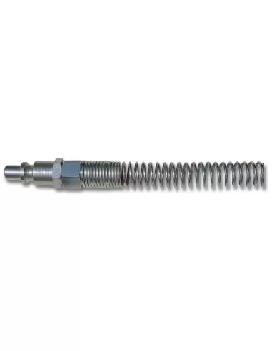 1 - Innesto rapido italiano con molla per spirale aria compressa 6 x 4