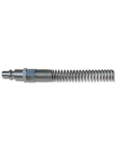 Innesto rapido italiano con molla per spirale aria compressa 8 x 6