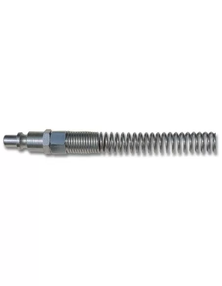 1 - Innesto rapido italiano con molla per spirale aria compressa 8 x 5