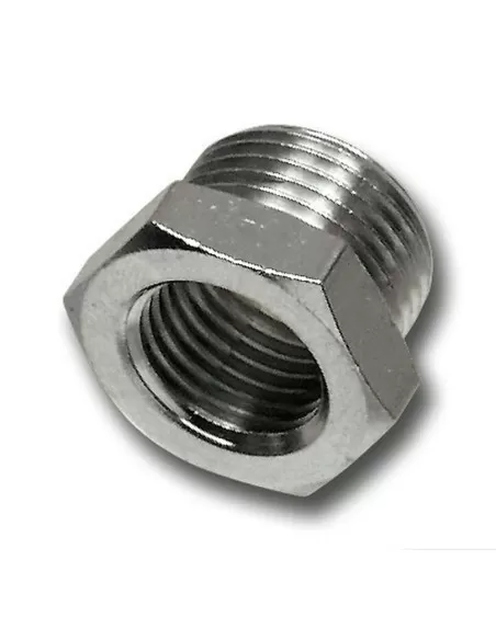 1 - Riduzione cilindrica maschio e femmina per aria compressa m5 x 1/8