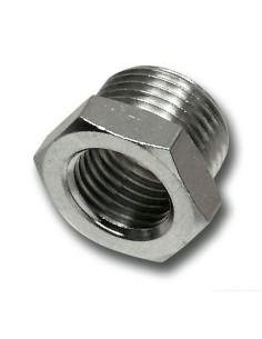 Riduzione cilindrica maschio e femmina per aria compressa 1/2 x 1/4