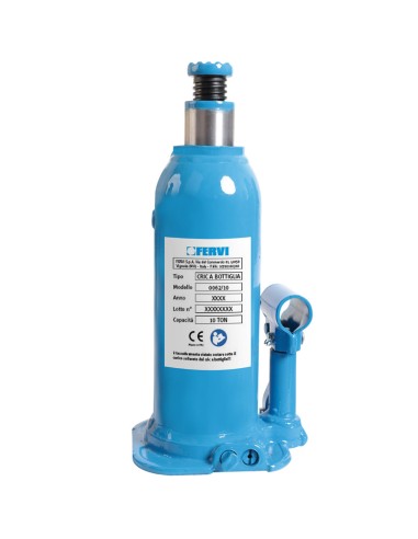 CRIC IDRAULICO A BOTTIGLIA 10T FERVI 0062/10