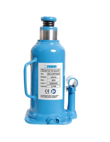 CRIC IDRAULICO A BOTTIGLIA 15T FERVI 0062/15