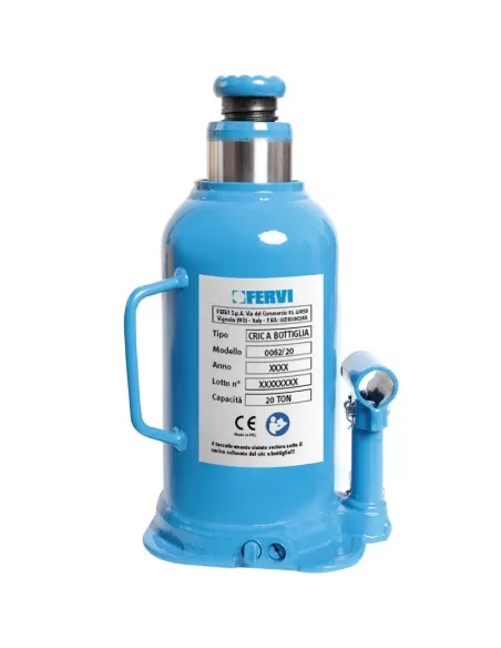 1 - CRIC IDRAULICO A BOTTIGLIA 20T FERVI 0062/20