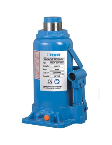 CRIC IDRAULICO A BOTTIGLIA 32T FERVI 0062/32