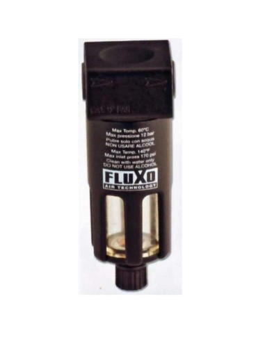 1 - Filtro depuratore per compressore 1/4 aria compressa con staffa