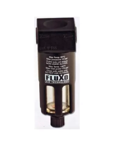 1 - Filtro depuratore per compressore 1/4 aria compressa con staffa