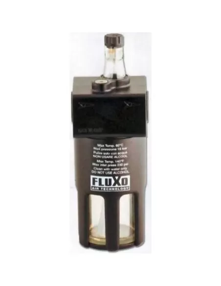 1 - Lubrificatore di linea l40g 1/4" olio per compressore aria compressa con staffa