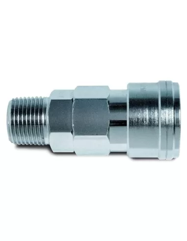 1 - Rubinetto rapido maschio japan per aria compressa 1/4