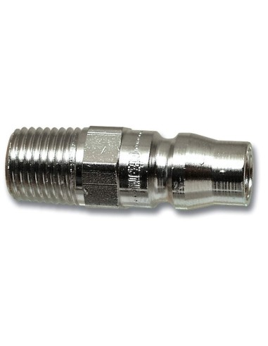 1 - Innesto rapido maschio japan filettato per aria compressa rng4101 sezione 3/8"