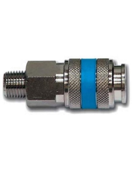 1 - Rubinetto automatico universale aria compressa compressore raccordi 3/8"