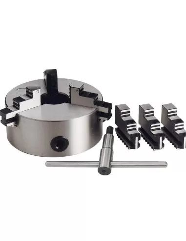 1 - MANDRINO AUTOCENTRANTE Ø 125 MM PER TORNIO GRIFFE 3 + 3 FERVI M049/125