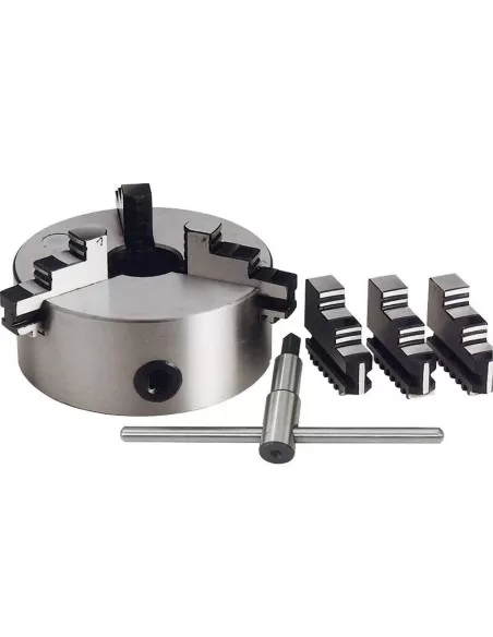 1 - MANDRINO AUTOCENTRANTE Ø 125 MM PER TORNIO GRIFFE 3 + 3 FERVI M049/125