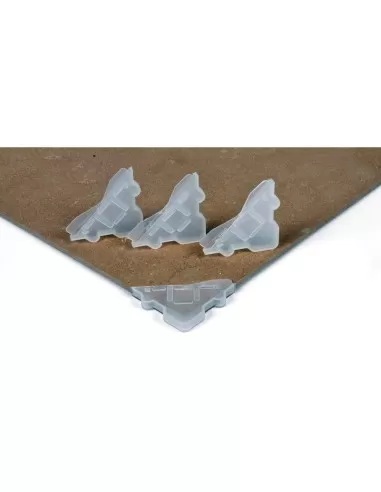 1 - SET DI 4 PARASPIGOLI PER PIASTRELLE E LASTRE SPESSORE 3-4 MM MONTOLIT CORNER