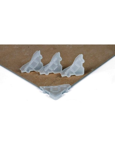 SET DI 4 PARASPIGOLI PER PIASTRELLE E LASTRE SPESSORE 3-4 MM MONTOLIT CORNER