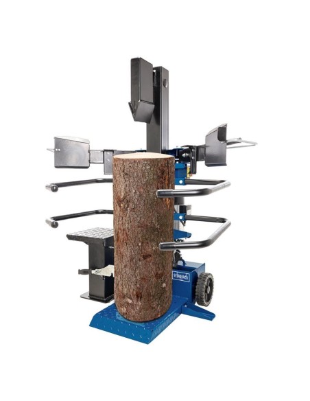 Spaccalegna elettrico verticale 8 ton. Scheppach compact 8t 3150w 230v