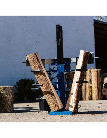 Spaccalegna elettrico verticale 8 ton. Scheppach compact 8t 3150w 230v
