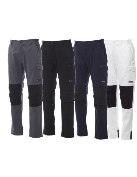 38 - Pantalone da lavoro unisex multistagione cotone Payper worker tech