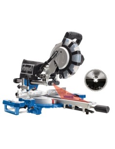 Troncatrice radiale per legno 2200w ø255 Scheppach hm254spx con extra lama