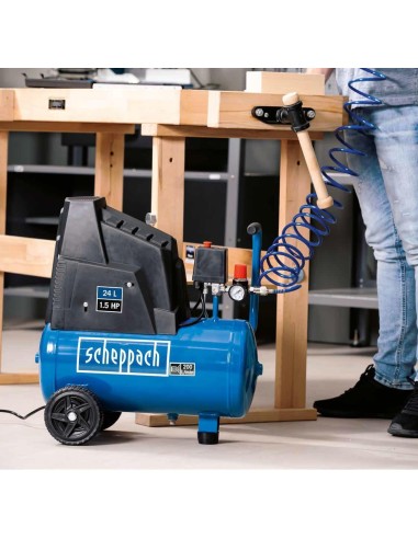 4 - Compressore 24l Scheppach hc30ox
