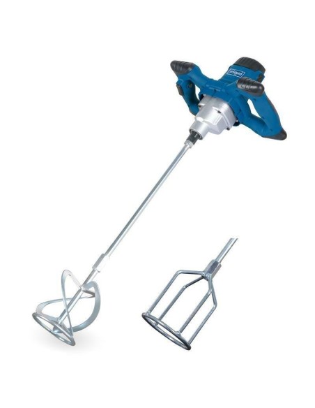 Trapano miscelatore con frusta per colla e malta 1400w Scheppach pm1400