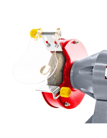 Smerigliatrice da banco doppia mola per metalli holzmann dsm150 230v