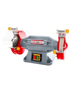 Smerigliatrice da banco doppia mola per metalli holzmann dsm175 230v