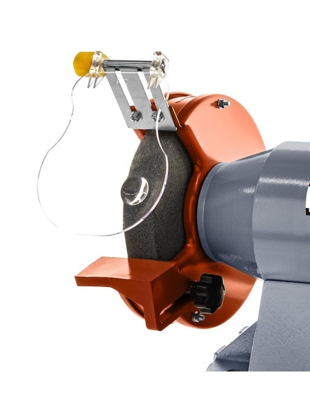 Smerigliatrice da banco doppia mola per metalli holzmann dsm250 400v