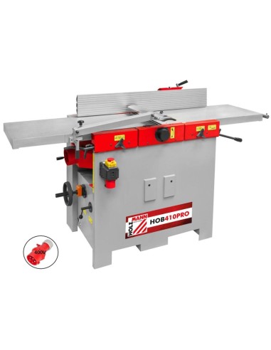 3 - Piallatrice filo spessore combinata lavorazione legno holzmann hob410pro 400v