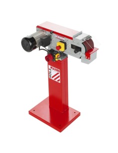 Levigatrice a nastro per metalli holzmann msm100neo 230v