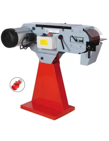 Levigatrice a nastro per metalli holzmann msm150 400v