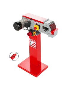 Levigatrice a nastro per metalli holzmann msm100neo 400v