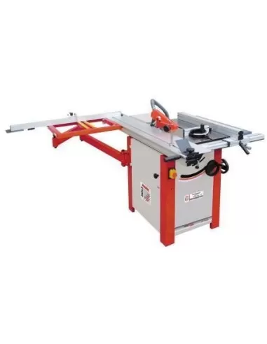 1 - Banco sega squadratrice per legno holzmann ts250f1600 230v