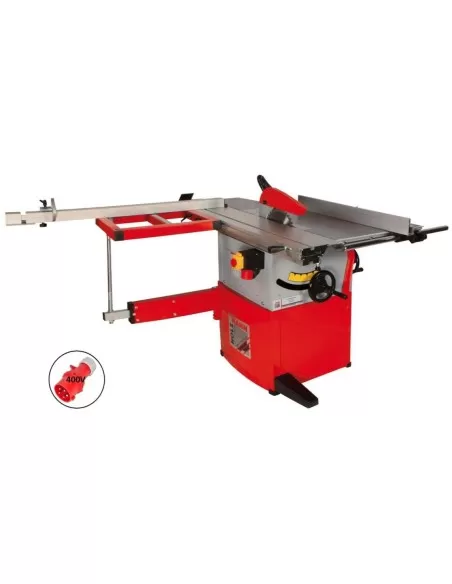 1 - Banco sega squadratrice per legno holzmann ts250fl 400v
