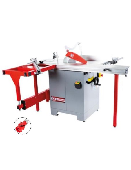 Banco sega squadratrice per legno holzmann ts315f1600 400v