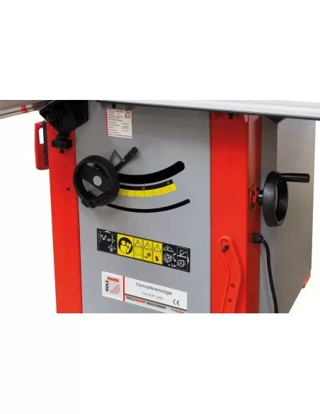 6 - Banco sega squadratrice per legno holzmann ts315vf2000 400v
