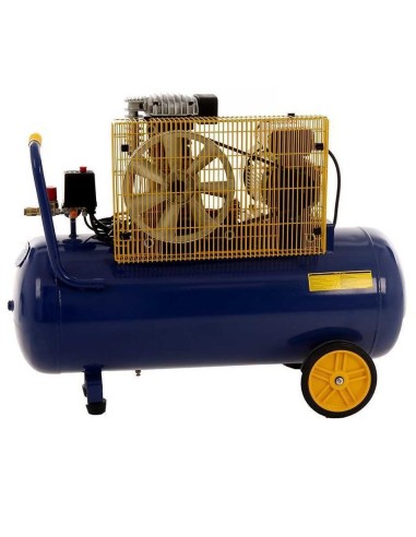 6 - Compressore aria a cinghia 100l 3cv bicilindrico 10bar GOODYEAR gy3100b