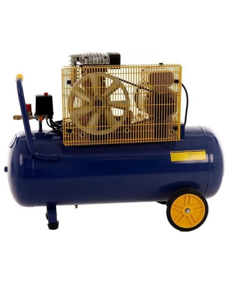 6 - Compressore aria a cinghia 100l 3cv bicilindrico 10bar GOODYEAR gy3100b