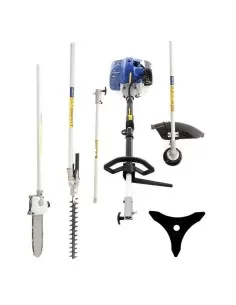 1 - Decespugliatore tagliasiepi potatore a scoppio 4 in 1 42,7 cc GOODYEAR gy43mc