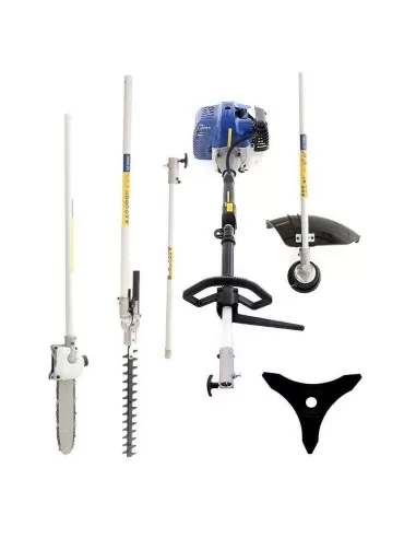 1 - Decespugliatore tagliasiepi potatore a scoppio 4 in 1 42,7 cc GOODYEAR gy43mc