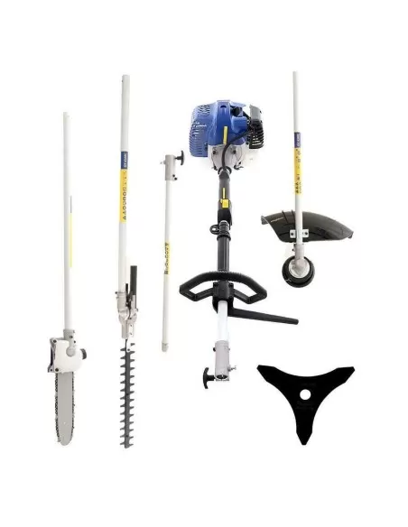 1 - Decespugliatore tagliasiepi potatore a scoppio 4 in 1 42,7 cc GOODYEAR gy43mc