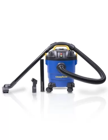 1 - Aspiratore aspirapolvere aspiraliquidi bidone aspiratutto 10l GOODYEAR gy10vc