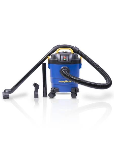 1 - Aspiratore aspirapolvere aspiraliquidi bidone aspiratutto 10l GOODYEAR gy10vc
