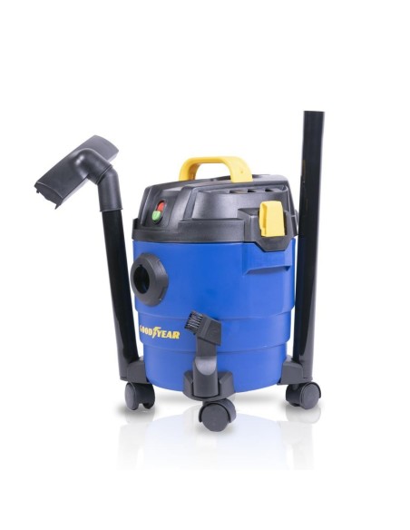 3 - Aspiratore aspirapolvere aspiraliquidi bidone aspiratutto 10l GOODYEAR gy10vc