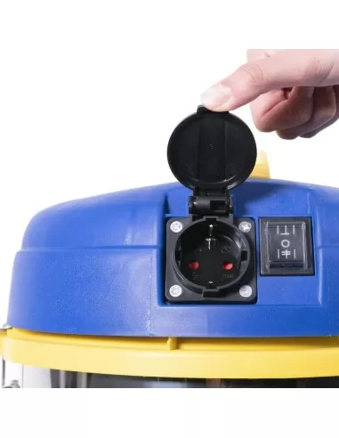 2 - Aspiratore aspirapolvere aspiraliquidi bidone aspiratutto 20l GOODYEAR gy12vc